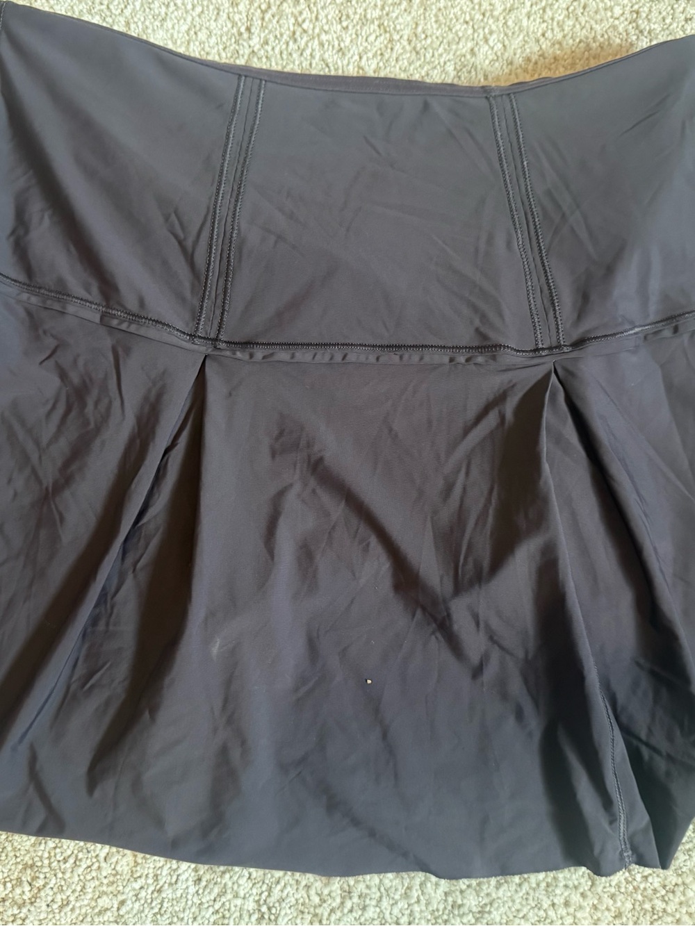 lululemon athletica deep purple Mini Skirt